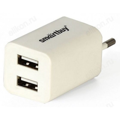Cетевое ЗУ SmartBuy  FLASH  2 USB