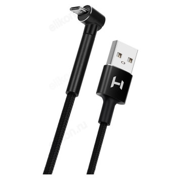 Кабель USB - Micro USB 1м 2А HARPER STCH-390 уголовой, Black