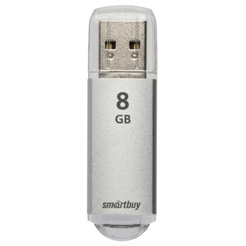 Память USB   8GB SmartBuy V-Cut Silver (SB8GBVC-S)-1
