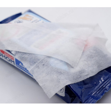 Салфетки влажные Smart эконом, антибактериальные 50 шт-3