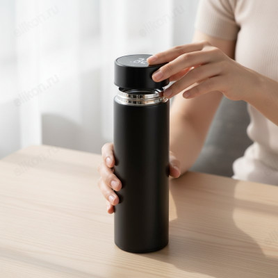 Термос SMART CUP 0,5л с индикаторм температуры-2