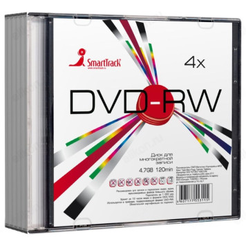 Диск SmartTrack DVD+RW, 5 шт.