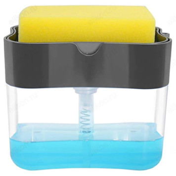 Мыльница с дозатором для жидкого мыла SOAP PUMP