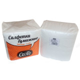 Салфетки бумажные СОЛО 300шт однослойные