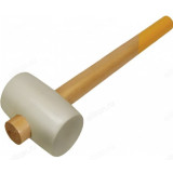 Киянка 230гр СОЮЗ распорная деревян. рукоятка d45мм бел резин 1012-07-230С