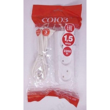 Удлинитель ТМ Союз 3гн 1,5м