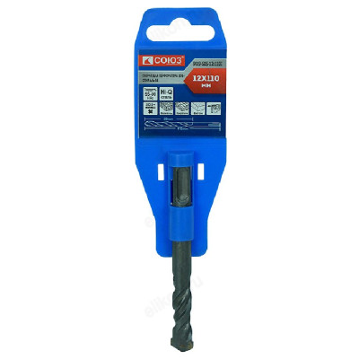 Бур SDS+ СОЮЗ СПИРАЛЬ S4 9019-SDS-12x110C