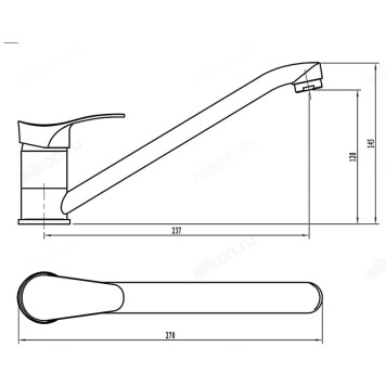 Смеситель для кухни СоюзКран SK01-I114 566-005-4