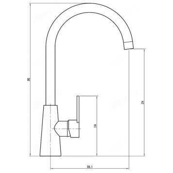 Смеситель для кухни СоюзКран SK01-R118 566-385-4