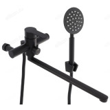 Смеситель для ванны с душем СоюзКран SS08-P118 567-001 черн