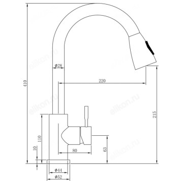 Смеситель для кухни СоюзКран SS01-E132-9