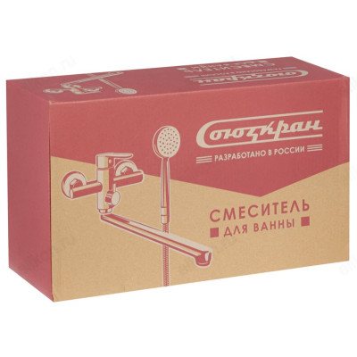 Смеситель для ванны с душем СоюзКран SS08-P118 567-094-6