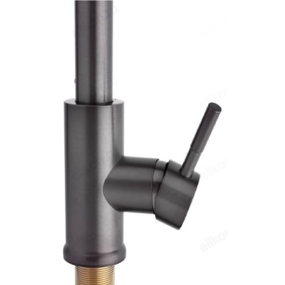 Смеситель для кухни СоюзКран SS01-E132, графит-2