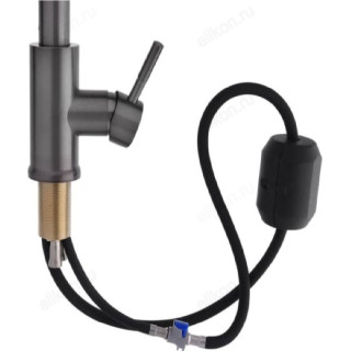 Смеситель для кухни СоюзКран SS01-E132, графит-5