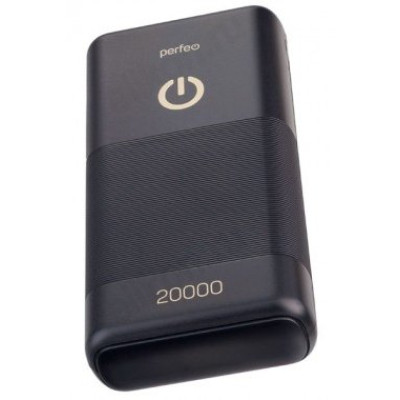 Power Bank 20000 Perfeo SPLASH, 20000 mAh, черный-1