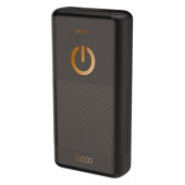 Power Bank 20000 mAh Micro USB - USB, 2.1A Perfeo SPLASH, Black