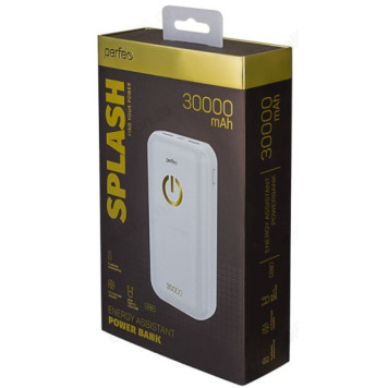 Power Bank 30000 Perfeo SPLASH, 30000 мАч, белый-2