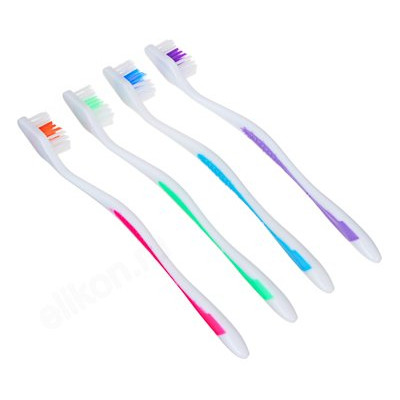 Зубная щетка средняя жесткость 982-016