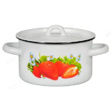 Кастрюля эмаль 3,5л С1612 цилиндр