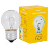 Лампа накаливания Е27 60W СТАРТ ДШ шар прозр.