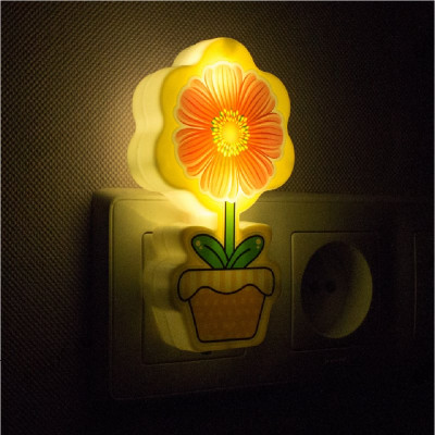 Ночник Старт NL 3LED Цветок красн.C-NL-3LED/Цкр-2