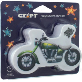 Ночник Старт NL 3LED Мотоцикл зеленый