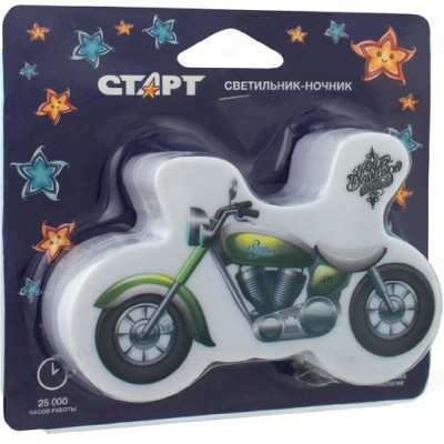 Ночник Старт NL 3LED Мотоцикл зеленый