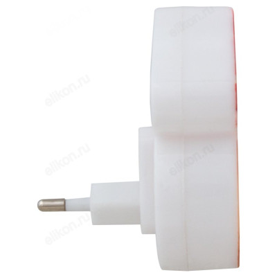 Ночник Старт NL 3LED Гриб-домик красный С/156571-3