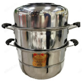 Мантоварка стальная STEAMER 28см