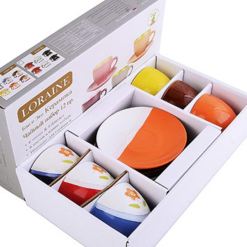 Чайный набор 12 предметов LR STERLINGG 30454-2