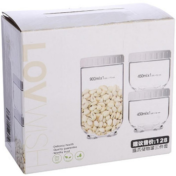 Набор банок для сыпучих 6пр MB STERLINGG 31204-3