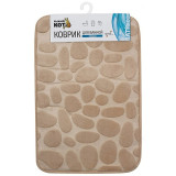 Коврик для ванной "Stone" 40х60см, 102514 бежевый