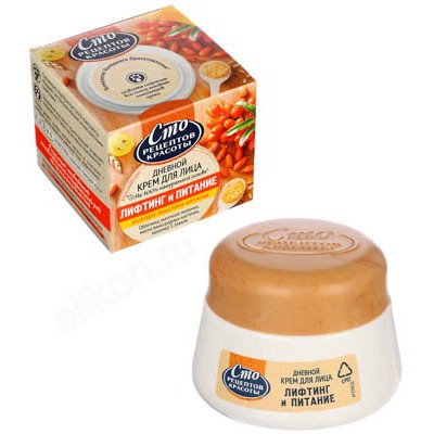 Крем для лица Сто Рецептов Красоты Лифтинг и питание, 50 мл