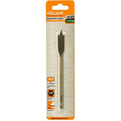 Сверло перовое по дереву Sturm! 1055-07-14