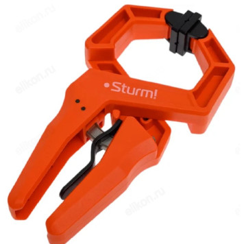 Струбцина клещеобр 200мм STURM! храпов механизм 1078-09-050-1