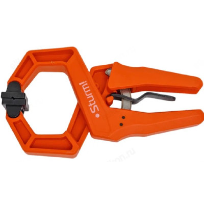 Струбцина клещеобр 200мм STURM! храпов механизм 1078-09-050