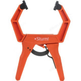 Струбцина клещеобр 226мм STURM! храпов механизм 1078-09-075