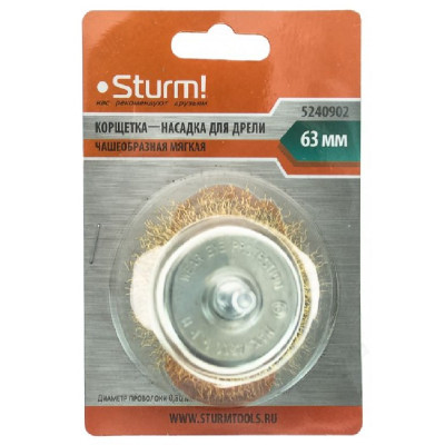 Корщетка - насадка для дрели STURM! 5240902-1