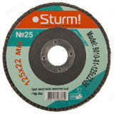 Круг зачистной лепестковый STURM! 9010-01-125x22-40
