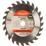 Диск пильный STURM 185x20x24 зубьев с переходным кольцом на 16мм 9020-185-20-24T