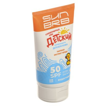 Крем солнцезащитный детский SUN BRB SPF 50, 150 мл