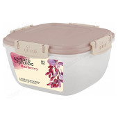 Контейнер Sugar&Spice Barberry 0,7л квадрат латте