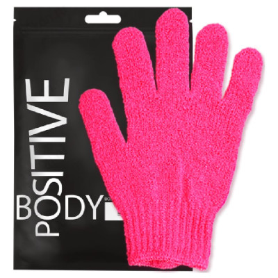 Перчатка массажная антицеллюлитная Body Positive, эффект WOW гладкости