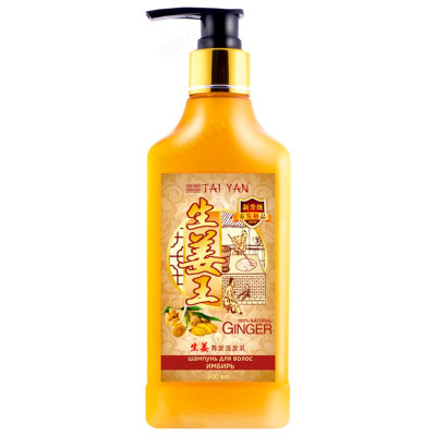 Шампунь для волос TaiYan против выпадения Имбирь с термоэффектом, 300 мл