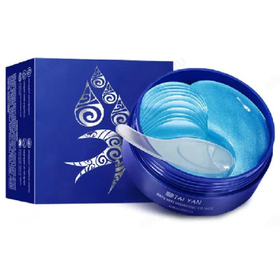 Патчи для век с экстрактом ласточкиного гнезда  TaiYan, 60 шт