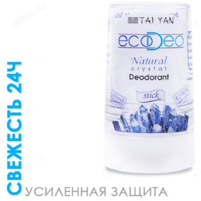 Дезодорант из цельного кристалла EcoDeo TaiYan, 60 г
