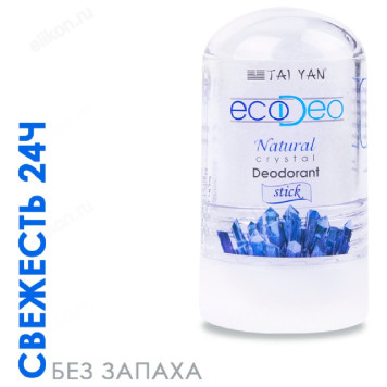 Дезодорант-кристалл EcoDeo стик без добавок TaiYan, 60 гр
