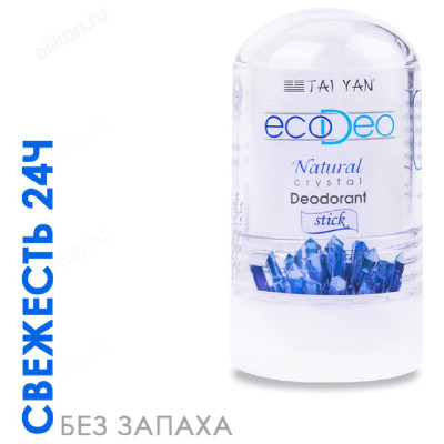 Дезодорант-кристалл EcoDeo стик без добавок TaiYan, 60 гр