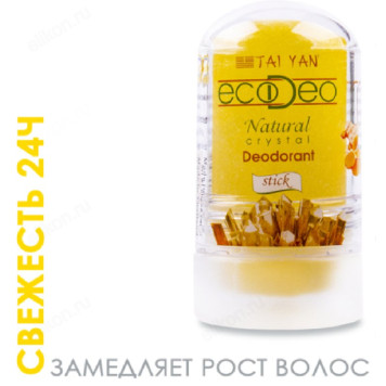 Дезодорант-кристалл TaiYan EcoDeo с куркумой стик, 60 г