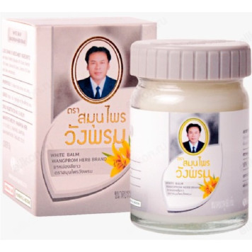 Фитобальзам для тела белый от простудных заболеваний TM WangProm TY-0944 50г